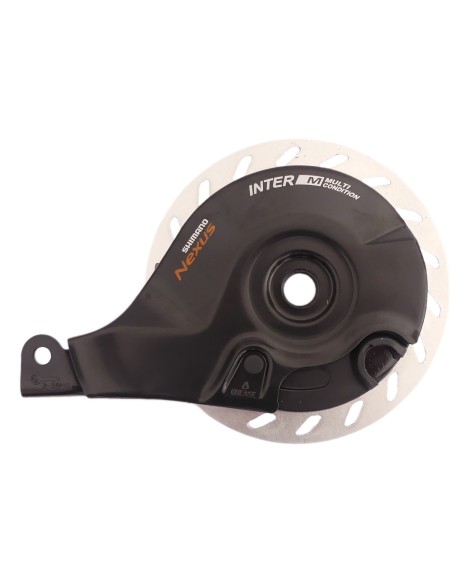 Rollerbremse für Hinten Shimano Nexus BR-C3000-R 8,2 mm 3/8 Standardbremskraft - Schwarz