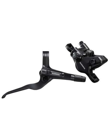 Hydraulischer Scheibenbremssatz Shimano MT402-3 / MT410 hinten - ohne Bremsscheibe - schwarz