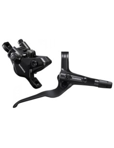 Hydraulischer Scheibenbremssatz Shimano MT402-3 / MT410 für Vorne - ohne Bremsscheibe - Schwarz