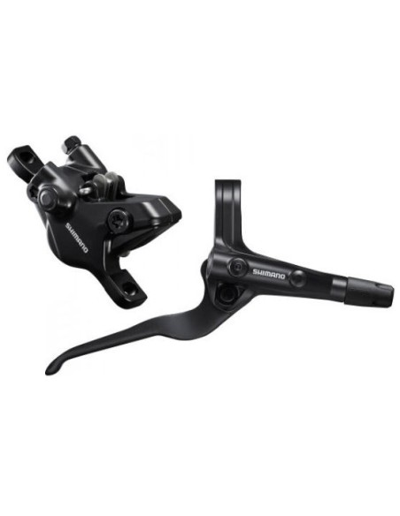 Hydraulischer Scheibenbremssatz Shimano MT402-3 / MT410 für Vorne - ohne Bremsscheibe - Schwarz