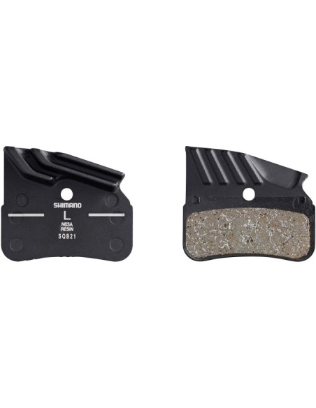Bremsbeläge für Scheibenbremse Shimano N03A Resin mit Kühlrippen