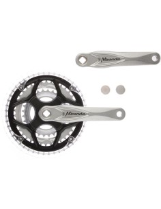 Kettenradgarnitur 8 fach Miranda Alfa 3 42/32/22Z 8mm - Silber