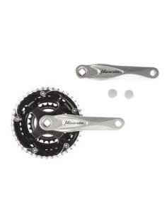 Kettenradgarnitur 8 fach Miranda Alfa 3  42/34/24Z 5mm - Silber