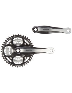Kettenradgarnitur Miranda Beta 3R+ 22/32/42Z - Schwarz/Silber