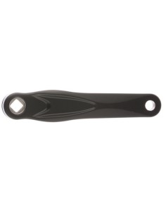 Kurbel für Links Miranda Alfa 1 170mm - Schwarz Beschichtet