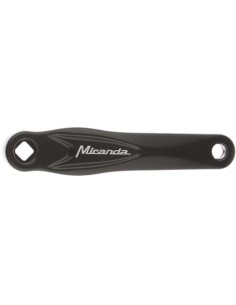 Kurbel für Rechts Miranda Alfa 1 170mm - Schwarz Beschichtet