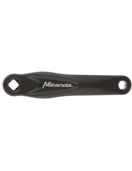 Kurbel für Rechts Miranda Alfa 1 170mm - Schwarz Beschichtet
