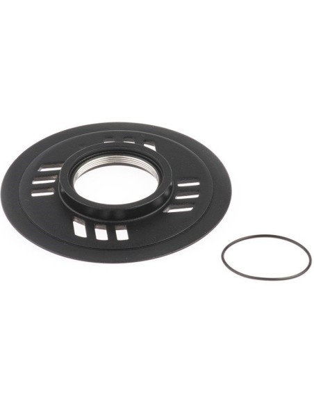 Lockring 20z Miranda Alu Bosch2 3mm Offset mit Kettenschutz - Schwarz