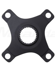 Kurbelsatz Spider Miranda für Bosch 4 Motor 4-Arm Bcd 104 52.0mm - Aluminium Schwarz
