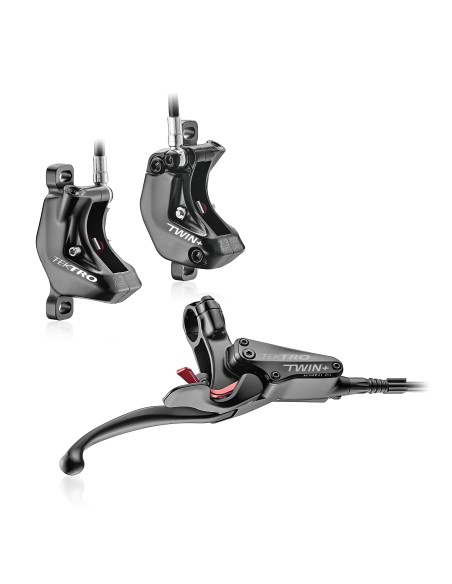Hydraulischer Scheibenbremssatz Tektro HD-E745 Rechts - 1400/700/250 mm Leitung - Schwarz