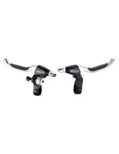 Bremshebel Satz Tektro CL530TS+CL535RT V-Bremse mit Glocke - Schwarz/Satin