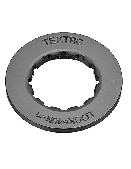 Verschlussring Tektro für Centerlock Bremsscheibe - Steckachse ø15-20mm -Stahl