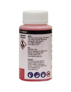 Mineralisches Bremsöl für Hydraulische Bremsen Tektro 100ml - Rot