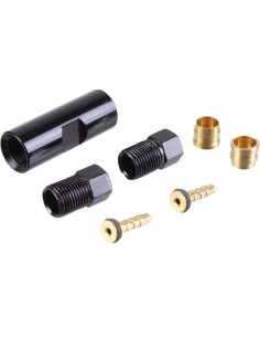 Hydraulisches Bremsleitungs-Verlängerungskit ø5.0 Tektro inkl. 2x Befestigungsschraube/Insert/Oliv
