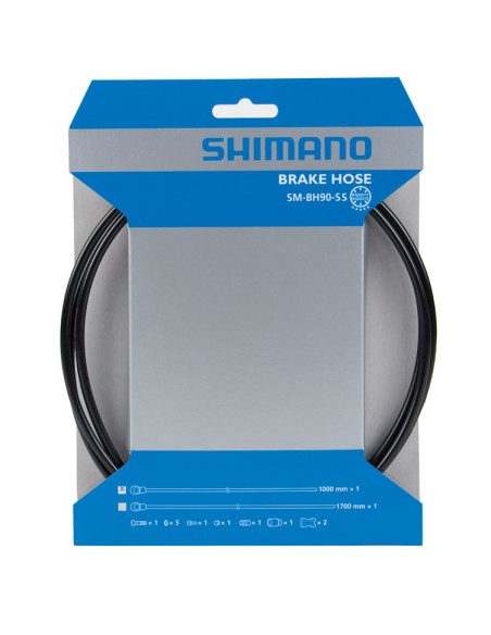 Bremsleitung Shimano Deore LX SM-BH90 1000mm - Schwarz