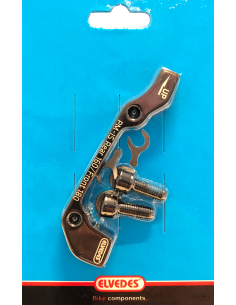 Scheibenbremse Adapter Elvedes PM - IS ø180mm ø180mm Vorne / ø160mm Hinten