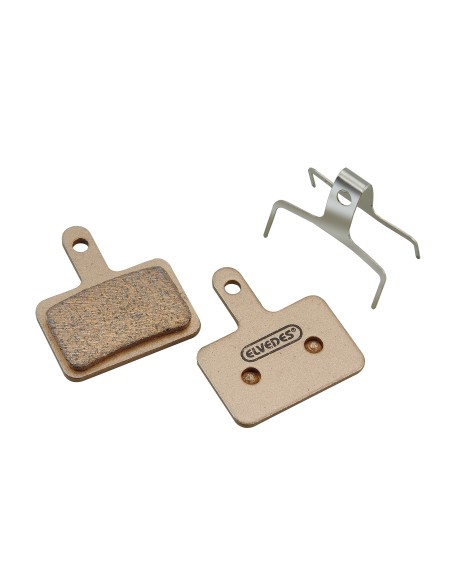 Bremsbeläge für Scheibenbremse Elvedes Shimano / Tektro / RST - Gesintert Stahl (2x)