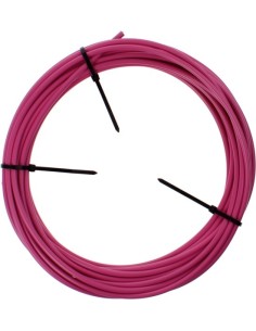 Bremszugaußenhülle Elvedes mit Teflon Futter ø5,0mm / 30 Meter - Rosa (im Karton)