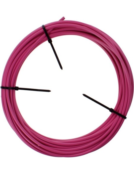 Bremszugaußenhülle Elvedes mit Teflon Futter ø5,0mm / 30 Meter - Rosa (im Karton)