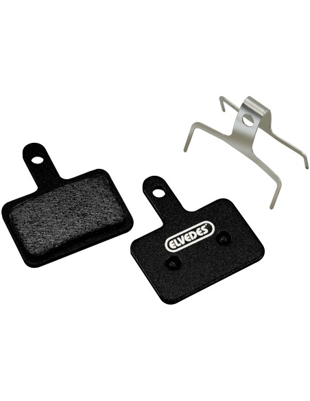 Bremsbeläge Satz für Scheibenbremse Elvedes Metallisch Carbon - verschiedenis Shimano / Tektro / Draco / Orion / Aquila / RST
