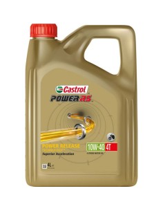 Öl Castrol Power RS 4T 10W-40 - Flasche mit 4 Litern