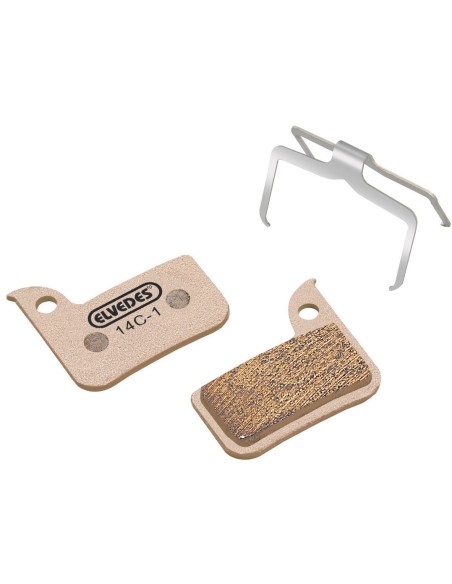 Bremsbeläge für Scheibenbremse Elvedes Sram Red Road - Gesintert Stahl (10 x 2)