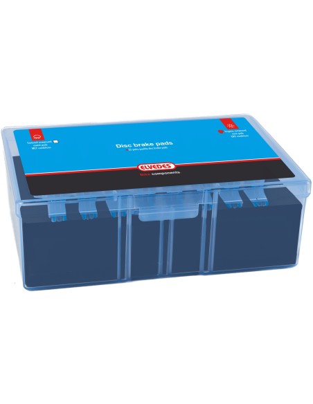 Organische Scheibenbremsbeläge Satz Elvedes Shimano verschiedenes / Tektro / Draco / Orion / Aquila / RST (25 Paar)