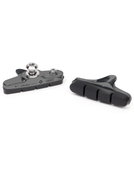 Ersatzbeläge für Felgenbremse Elvedes 55mm mit Aluminiumpatrone für Shimano (blister)
