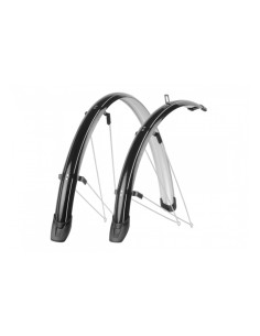 Schutzblech Satz 28" / 51mm Polisport Towny - Schwarz