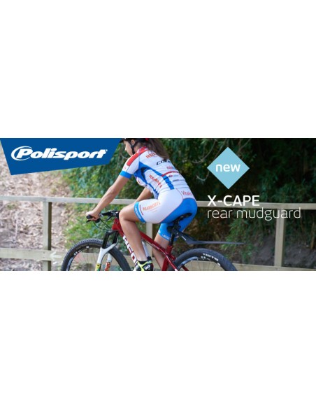Hinterradschutzblech 27,5/29" Polisport X-Cape mit Sattelstützenbefestigung