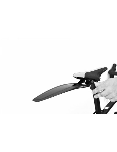 Hinterradschutzblech Polisport S-Mud - Kurzversion - Schwarz