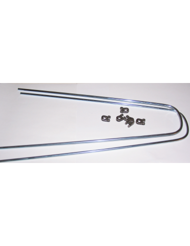 Schutzblechset 26" MTB Metal Schwarz