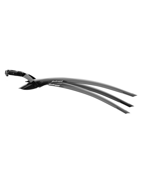 Hinterradschutzblech 26-29" Polisport Mud Pro mit Sattelstützenbefestigung - Schwarz