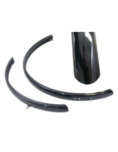 Schutzblech Satz 28" Hybride aus Aluminum 50mm - Schwarz