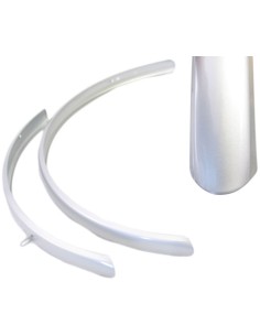 Schutzblech Satz 28" Hybride aus Aluminum 50mm - Silber