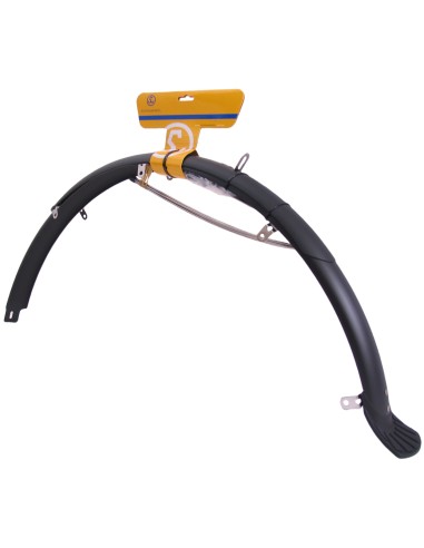 Schutzblech Satz 28" 50mm Flexibeles Kunstoff - Mattschwarz