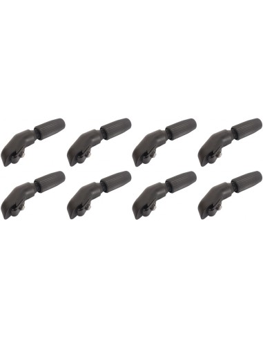 Fahrradschutzblech Clip Mirage/Zefal 3,2mm - 8 Stück  - Schwarz