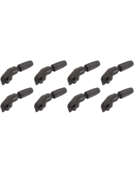 Fahrradschutzblech Clip Mirage/Zefal 3,2mm - 8 Stück  - Schwarz