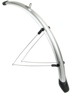 Schutzblech Satz Eurofender Rapido 28" x 46 mm - Silber
