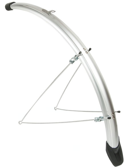 Schutzblech Satz Eurofender Elegance 28" x 46 mm - Silber