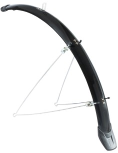 Schutzblech Satz Eurofender Elegance 28" x 46 mm - Schwarz