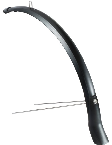 Vorderschutzblech Eurofender Snello 28" x 46 mm - Mattschwarz