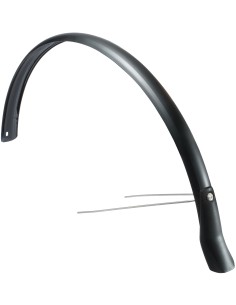 Hinterradschutzblech Eurofender Snello 28" x 46 mm - Mattschwarz