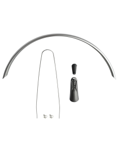 Hinterradschutzblech Eurofender Snello 28" x 46 mm - Smoke/Titan