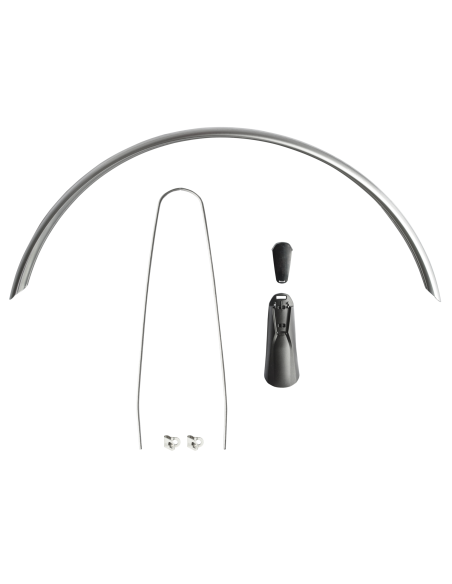 Hinterradschutzblech Eurofender Snello 28" x 46 mm - Smoke/Titan
