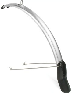 Schutzblech Satz Eurofender Scatto 28" x 51 mm - Silber