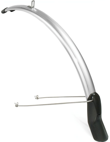 Schutzblech Satz Eurofender Scatto 28" x 51 mm - Silber