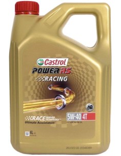 Öl Castrol Power RS Racing 4T 5W-40 - Flasche mit 4 Liter