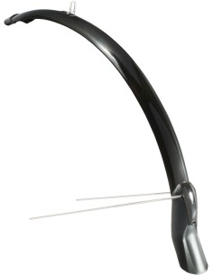 Schutzblech Satz Eurofender Scatto 28" x 51 mm - Schwarz