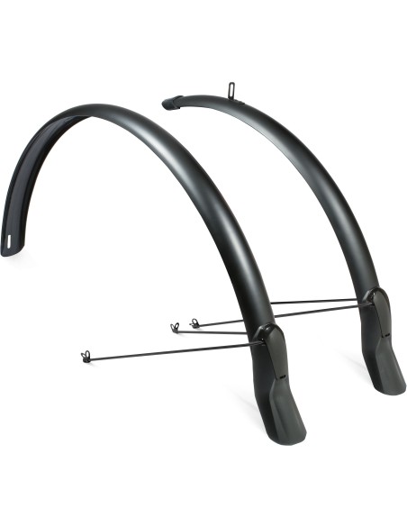 Schutzblech Satz Eurofender Scatto 28" x 51 mm - Mattschwarz